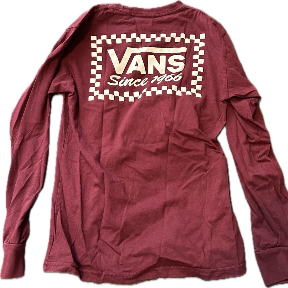 Vans men’s small long sleeve shirt
